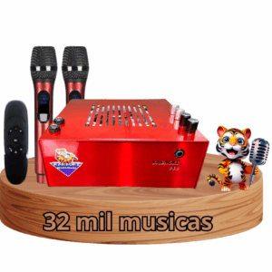 Aparelho Vermelho com 2 Microfones (Edição Limitada)