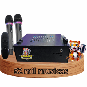 Aparelho Black com 2 Microfones